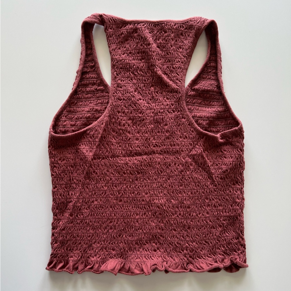 AE Ruffle/Scrunch Tank - Picture 4 of 4